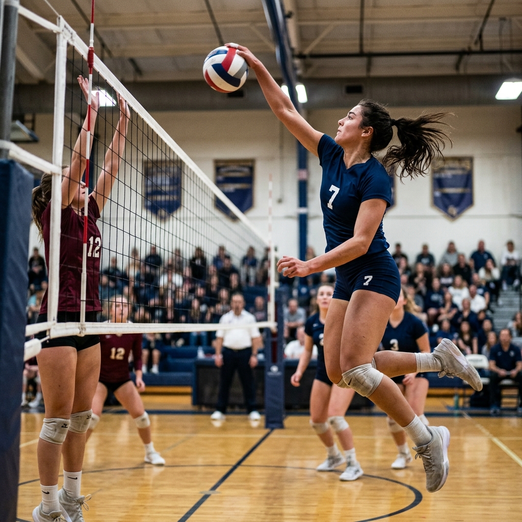 Flocage et personnalisation textile — volleyball